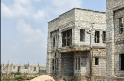 Buildings in our owy site behind shalom estate lugbe, Abuja